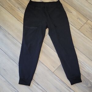 HeartSoul Black Jogger Scrub Pants Size S